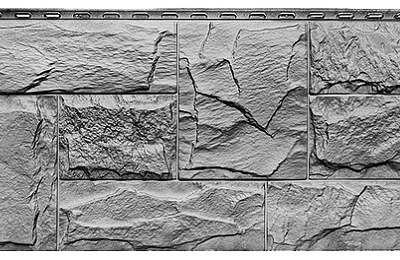Фасадные панели T-SIDING Гранит леон Кавказ 1013-9005
